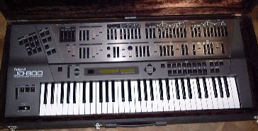 Roland JD800 synthesiser...
