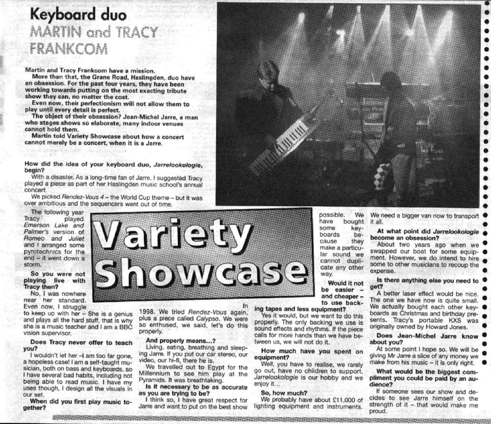 Rossendale Free Press review - 28-04-00