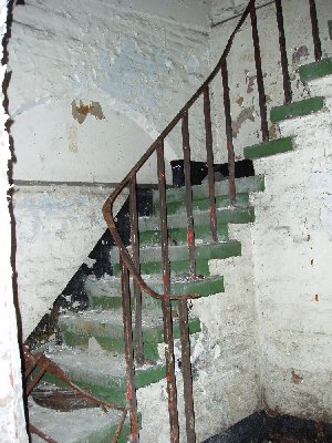 Access to the ground floor from the cellars...