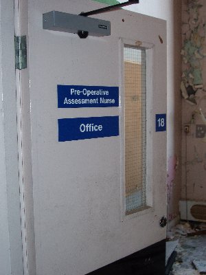 Many of the rooms are still clearly labelled with their original purpose...